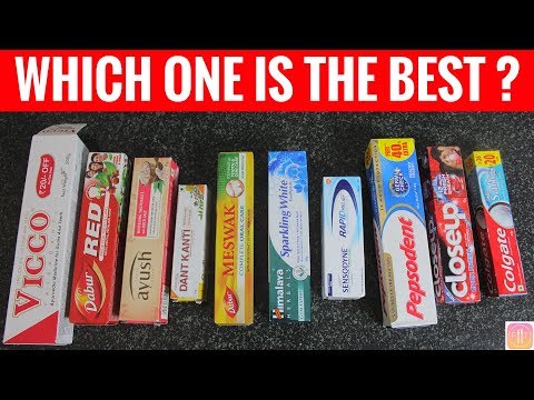 10 Toothpastes in India Ranked from Worst to Best