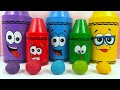Learn Colors With Crayon Surprises And Elmo Learning Video For Toddlers