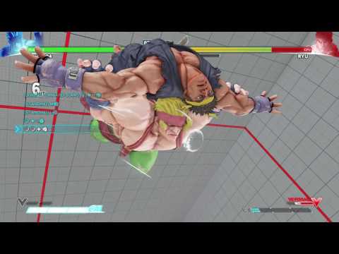 [Street Fighter V] peck Speed Runs Alex's Trials ✦World Record✦ (00:54"074) [PS4] 1080p