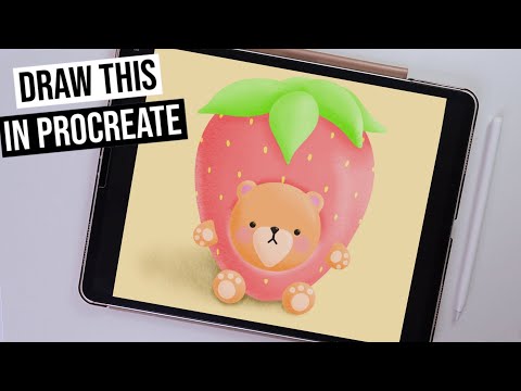 Anyone Can Draw This! Procreate Drawing for Beginners! Easy Step by Step Tutorial