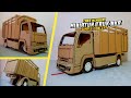 Cara Membuat Miniatur Truk Kardus NKR Simple Concept