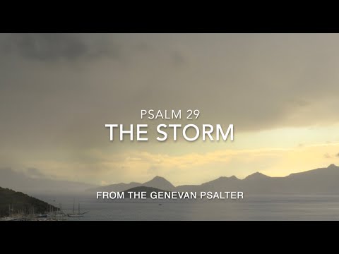 Psalm 29 from the Genevan Psalter - classical piano