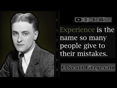 Francis Scott Fitzgerald | Quotes by an American writer