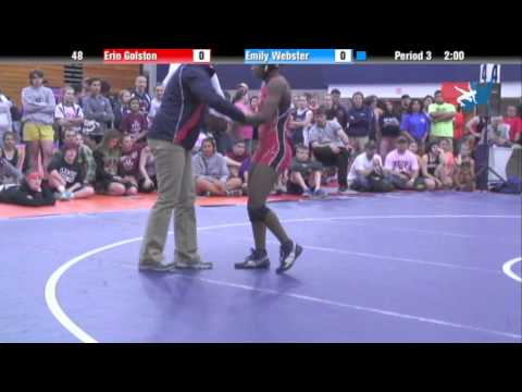 48 kg - Erin Golston vs Emily Webster