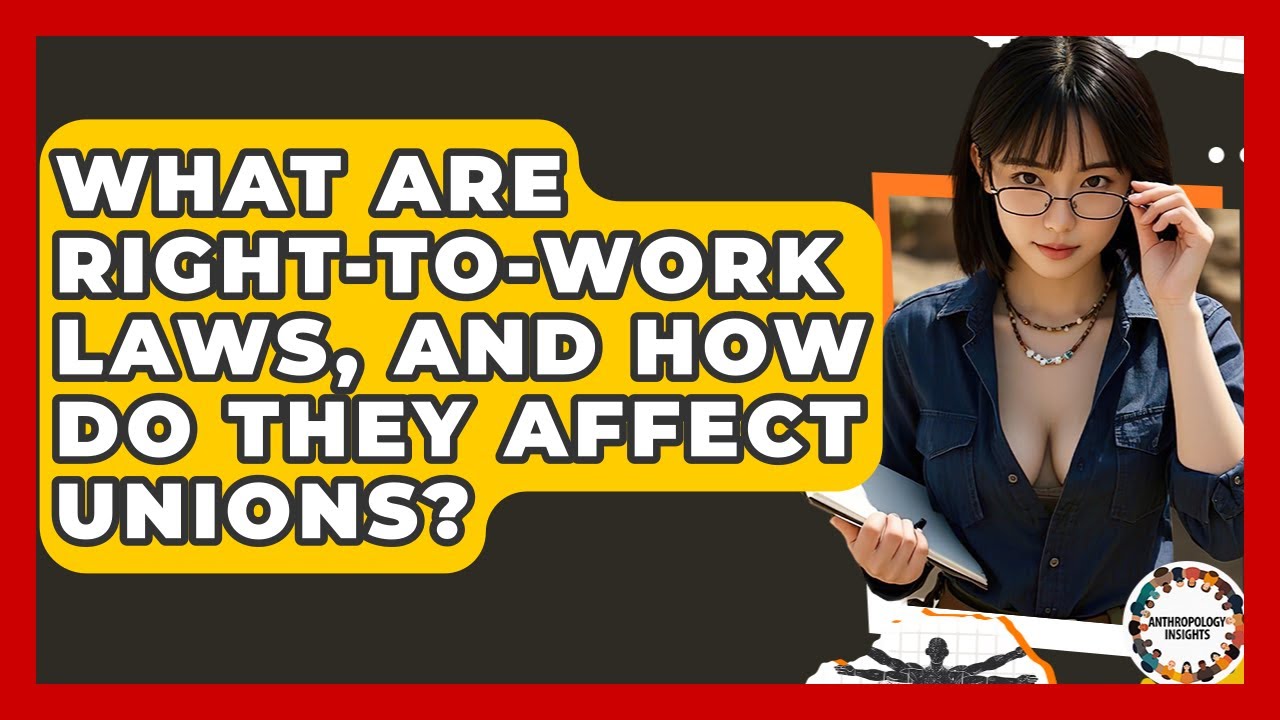 What Are Right-to-work Laws, And How Do They Affect Unions? - Anthropology Insights
