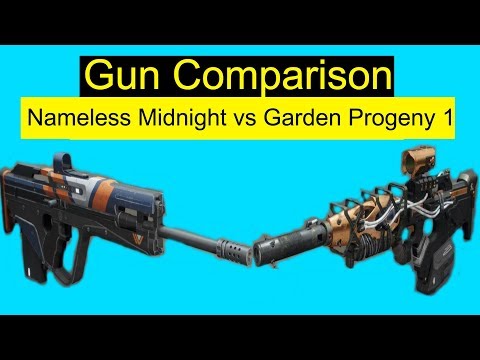 Destiny 2 | Nameless Midnight vs Garden Progeny 1 Comparison!