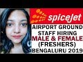 Spicejet Airlines Ground Staff Jobs | Graduate Freshers Male and Female Apply (Bengaluru Airport) Spicejet Airlines Ground Staff Jobs | Graduate Freshers Male and Female Apply (Bengaluru Airport)