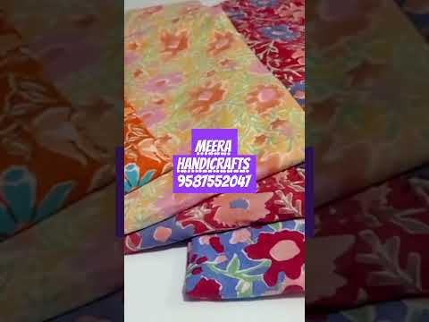 Jaipuri Block Printed Cotton Fabric
