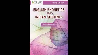 ENGLISH PHONETICS FOR INDIAN STUDENTS by T.Balasubramanian /#english #phonetics #indian #students