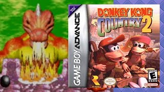 Donkey Kong Country 2 GBA - New boss fight Kerozene + other differences