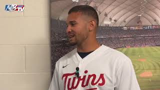 Listo el lanzador de los Twins Jovani Morán para lanzar por Puerto Rico en el Clásico Mundial.