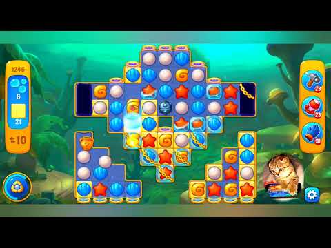 Fishdom 2022, no Boosters,  1246  level  -  прохождение без бустеров,  1246  уровень.