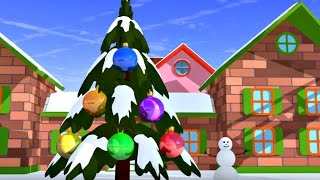 Çizgi film - Tren Shawn ve yılbaşı ağacı - sağı ve solu öğreniyoruz