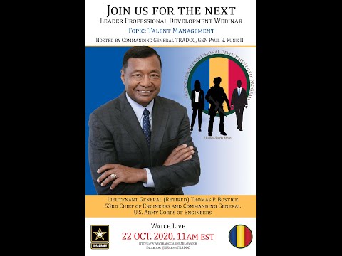 LPD #2: Talent Management with retired Army Lt. Gen. Thomas Bostick