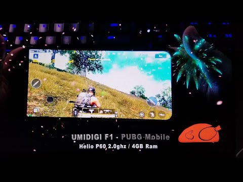 UMIDIGI F1 Phone Helio P60 Mali G72 MP3 4GBRam PUBG