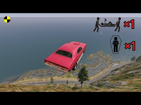 Realistic High-Speed Car Crashes in BeamNG.drive #65 | Ultra Detailed Crash Compilation