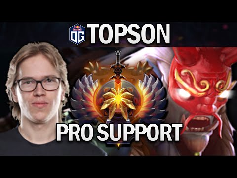 OG.TOPSON GRIMSTROKE - PRO SUPPORT - DOTA 2 7.28 GAMEPLAY
