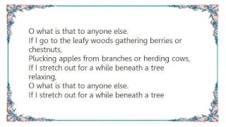 Clannad - Caidé Sin Do&#39;n Té Sin Lyrics