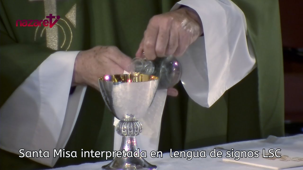 Santa Misa: Domingo 3 de noviembre de 2024. Interpretada en lengua de signos