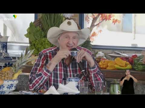 Sérgio Reis toca modas de viola no Canto & Sabor do Brasil ( Produtora Pernas Video) (11) 99536-1448