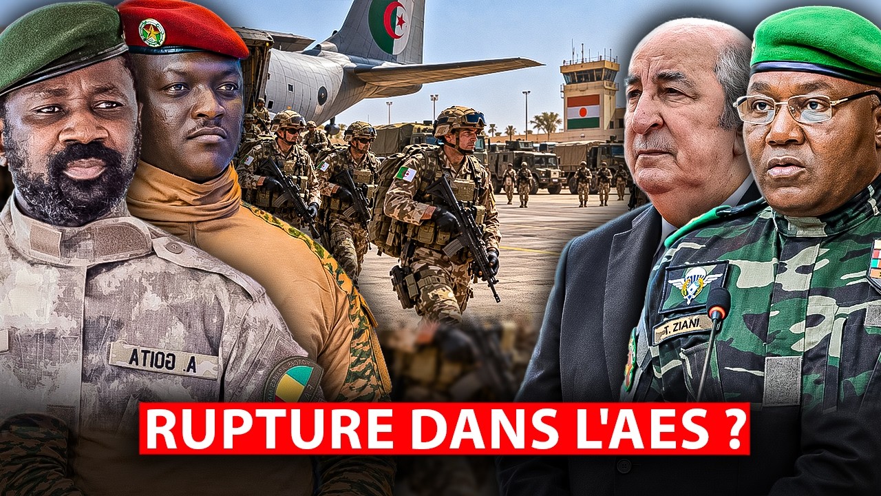 La fin de l'AES ? L'Algérie envoie son armée au Niger