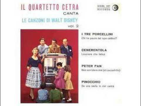 PETER PAN Non sorridere mai (al coccodrillo) - Quartetto Cetra  (1962)