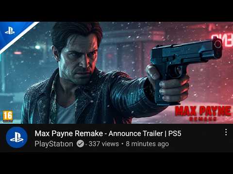 Max Payne Remake - First Trailer | Remedy | PS5 | Concept