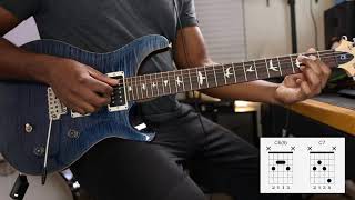 EASY - How to Play For Anyone by H.E.R. on Guitar