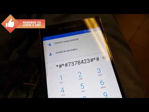 How to check Sony Xperia Sim Lock Status all models E1, E3, E4, Z1, Z2, Z3, Z4, Z5