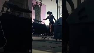 Kota on stage at Cruel World Festival 2022 / Christian Death