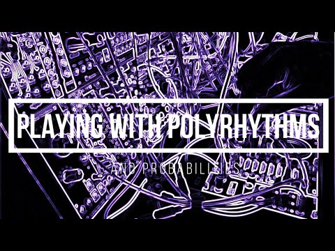 Polyrhythms and Probabilities - Moog Subharmonicon, Mimeophon, EuroPi, Erica Wavetable VCO + others