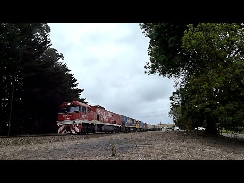 NR75/NR58/G530 on Intermodal Freight train through Nairne 1/12/19
