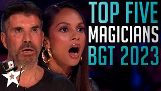 Download lagu TOP FIVE BEST MAGICIANS 2023 - Britain's Got Talent! These Auditions STUNNED The Judges mp3