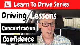 Driving lesson concentration