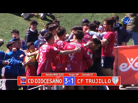 Resumen: CD Diocesano - CF Trujillo (3ª RFEF Gr.XIV 21/22)