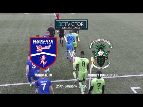 LEAGUE - Margate Football Club v Haringey Borough FC - 25th January 2020