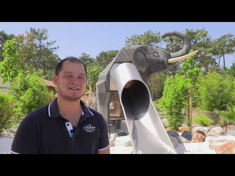 Aire de jeux sur mesure Camping Airotel Ocean - Interview Vincent EAP