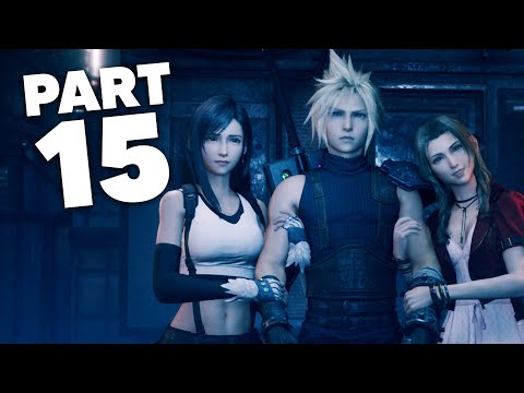 FINAL FANTASY 7 REMAKE PS4 Gameplay Walkthrough Part 15 - CHAPTER 11 HAUNTED (Full Game)