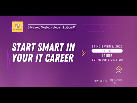 Sibiu Web Meetup - Student Edition #1
