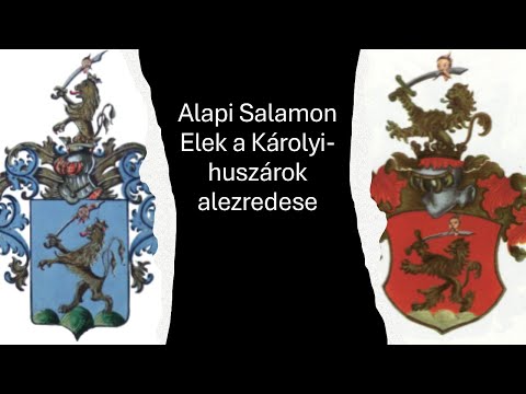 06 alapi Salamon Elek, a Károlyi-huszárok ezredese