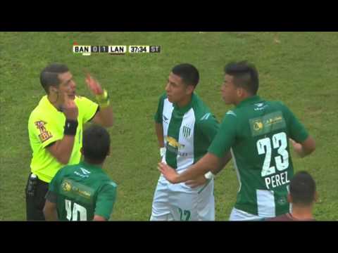 El Chiqui también vio la roja. Banfield 0 - Lanús 1. Fecha 10. Primera División 2016