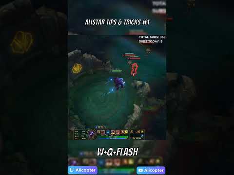 Alistar Tips & Tricks #1 #shorts #alicopter