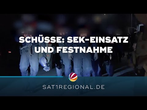 SEK-Einsatz und Festnahme nach Schüssen in Lindhorst