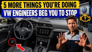 5 More Things You're Doing That VW Engineers Beg You to Stop