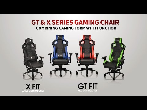 Žaidimų kėdė Thermaltake Ttesports GT Comfort Gaming Chair, Juoda-raudona