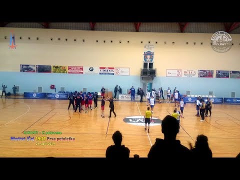 RUKOMET: Mladost (Ča) – Prva petoletka 19:27, DRUGO POLUVREME; Čačak SRB, april 2019.