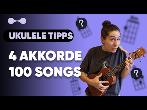 Learn ukulele: 4 chords you can use to play hundreds of songs 🎶 | Beginner tutorial