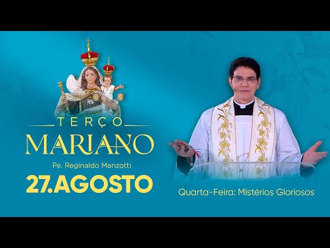 Wednesday: Glorious Mysteries | 08/27/25 | Marian Rosary with @PadreManzottiOficial
