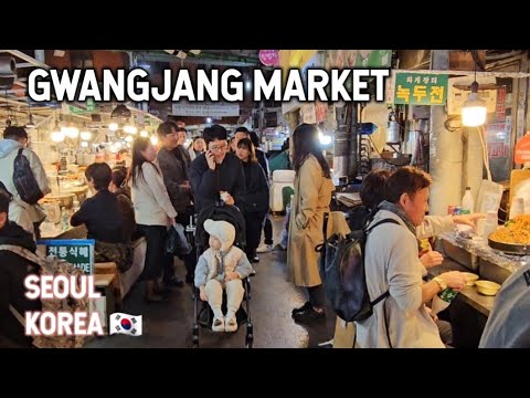 Deve comer no mercado de alimentos de Gwangjang | A popular comida de rua coreana 2023