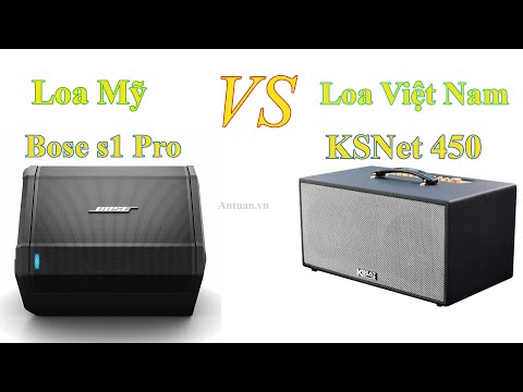 So Sánh Loa Bose s1 pro và ksnet 450